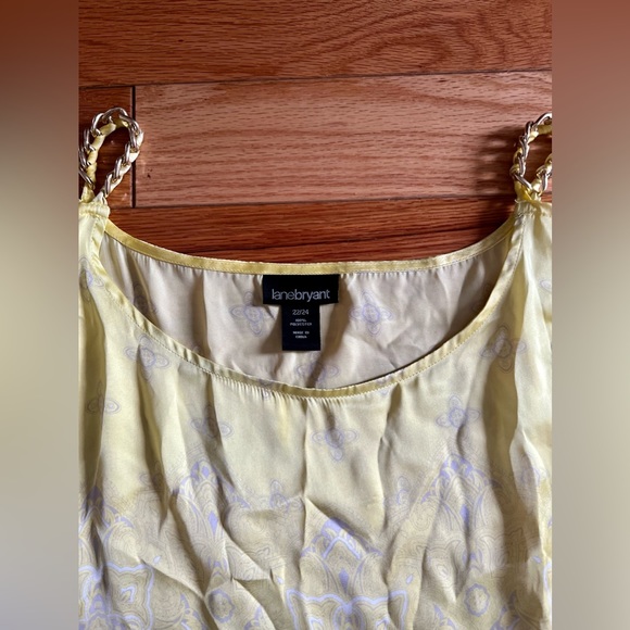 Lane Bryant 22/24 yellow top - Picture 3 of 3